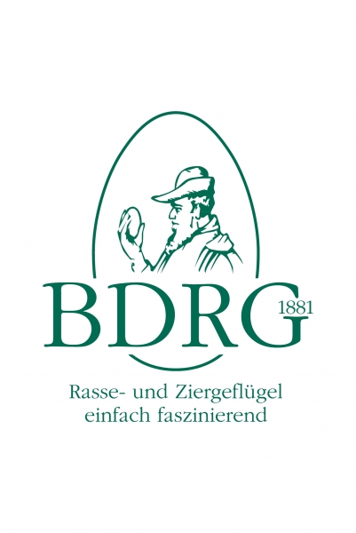 BDRG-Aufkleber oval 9,5 x 14,5 cm